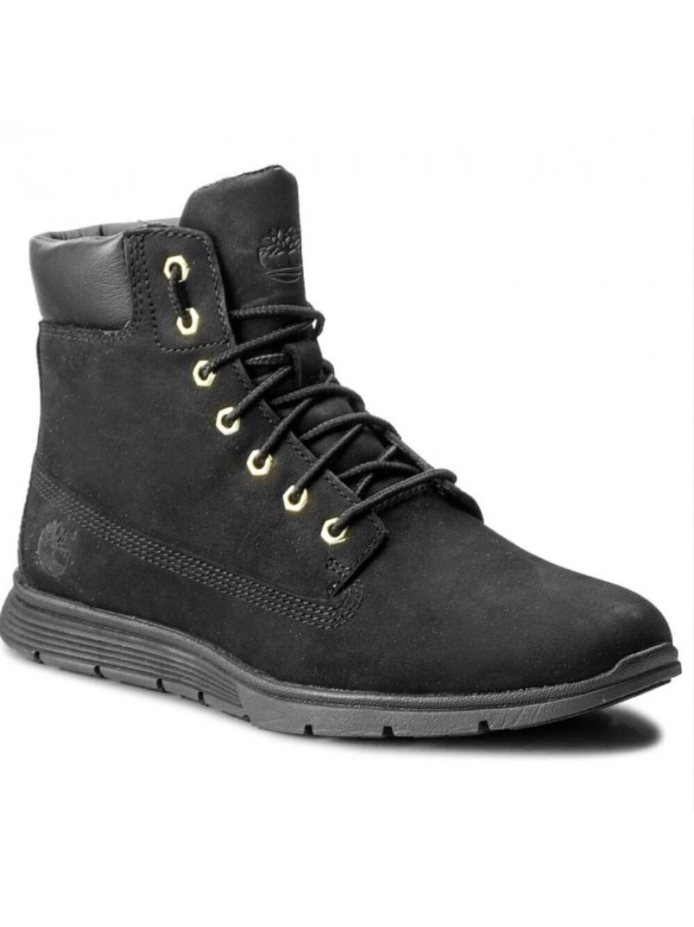 Timberland Killington 6 Inch Soft Lace Up Leather Boot Black Size 7